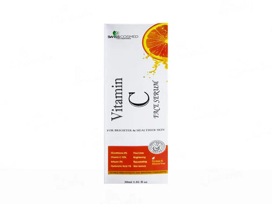 Swisscosmed Vitamin C Face Serum For Brighter & Healthier Skin(30 ml)