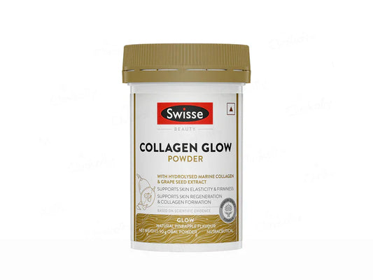 Swisse Beauty Collagen Glow Powder - Natural Pineapple Flavour(90 gm)