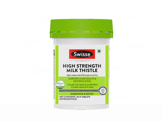 Swisse Ultiboost High Strength Milk Thistle Tablet(30 Tablets)