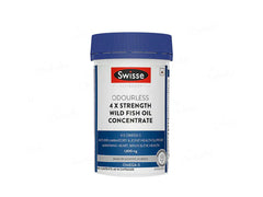Swisse Ultiboost Odourless 4X Strength Omega-3 1800mg Wild Fish Oil Capsule(60 Capsules)