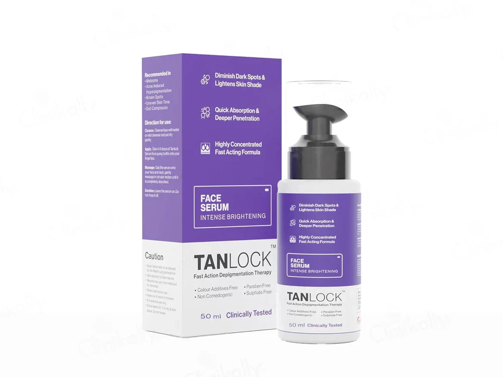 Tanlock Intense Brightening Serum ( 50 ML ) – Elantis Healthcare Pvt Ltd