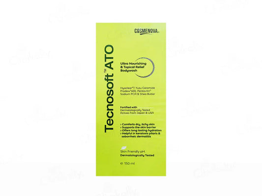 Tecnosoft ATO Ultra Nourishing & Topical Relief Bodywash ( 150 ML )