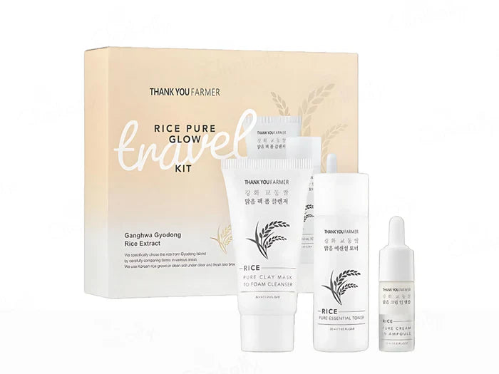 Thank You Farmer Rice Pure Glow Travel Kit(1 Kit)