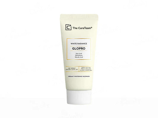 The CuraTeam Glopro White Radiance Creamy Whitening Facewash(70 gm)
