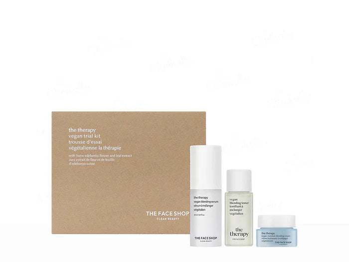 The Face Shop The Therapy Vegan Trial Kit ( 62 ML )