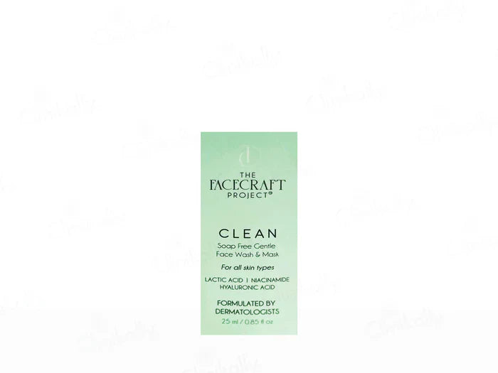 The Facecraft Project Clean Gentle Face Wash & Mask(25 ml)