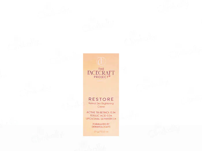 The Facecraft Project Restore Retinol Skin Brightening Cream(15 gm)