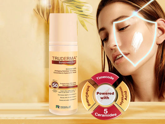 Truderma Sunscreen Gel SPF 50 PA+++(50gm)