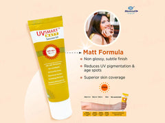 UVsmart Matt Sunscreen Gel SPF 40+/ PA++++ ( 50 GM )