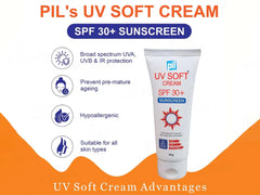 UV Soft Cream Sunscreen SPF 30+ ( 50 GM )