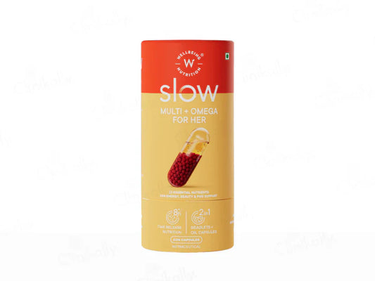 Wellbeing Nutrition Slow Multi + Omega For Her Capsule(60 Capsules)
