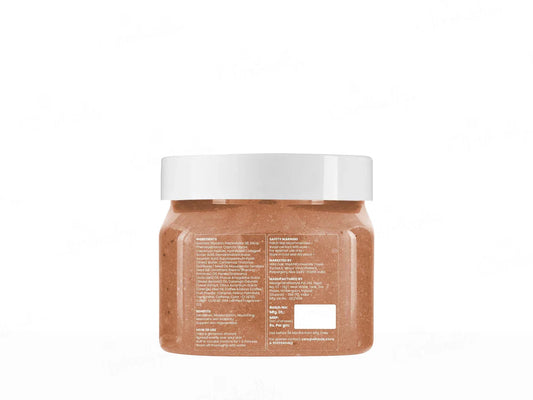 Wild Oak Iced Coffee Shea Butter Sugar Body Scrub ( 300 GM )