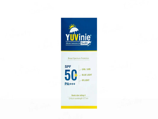 Yuvinie Soft Silicone Sunscreen Gel SPF 50+ ( 50 GM )