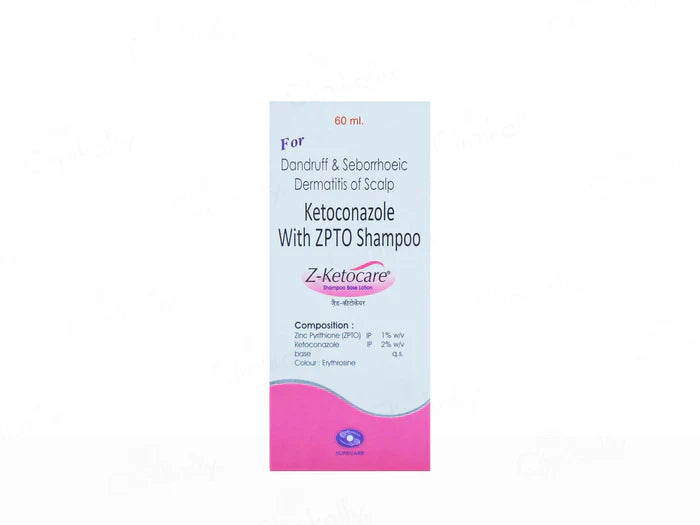 Z-Ketocare Shampoo(60 ml)