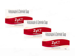 ZyKT Antifungal & Antibacterial Soap(3 x 75 gm)