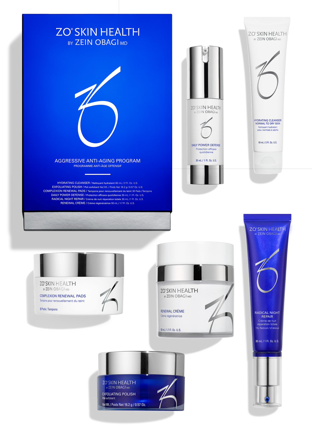 ZO OBAGI AGGRESSIVE ANTI AGING KIT