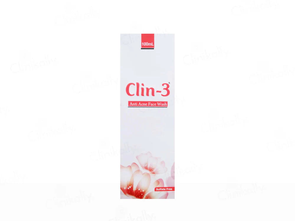Clin-3 Anti-Acne Face Wash ( 100 ML )