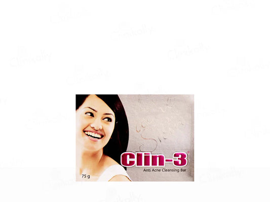 Clin-3 Anti Acne Cleansing Bar ( 75 GM )