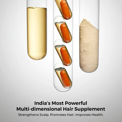 Root Deep Complete Scalp Food For Hair Fall Reduction, Hair Strengthening & Essential Nutrition (30 Day Supply)