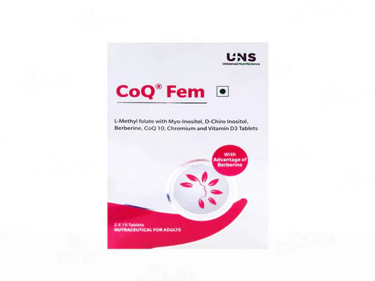 CoQ Fem Nutraceutical Tablet For Adult Women(30 Tablets)