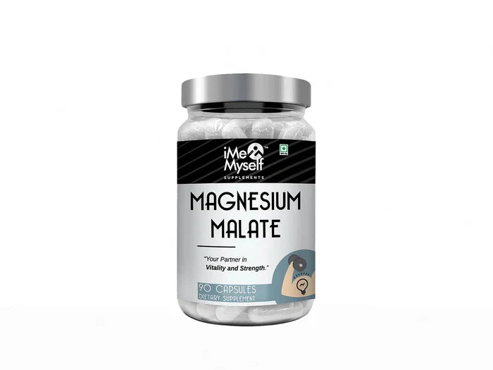 iMeMyself Magnesium Malate Dietary Supplement Vegetarian Capsule(90 Capsules)