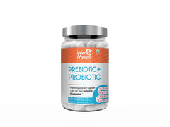 iMeMyself Prebiotic + Probiotic Dietary Supplement Vegetarian Capsule(30 Capsules)