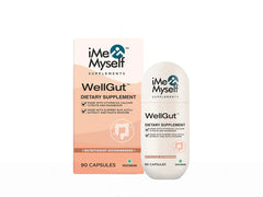 iMeMyself Well Gut Dietary Supplement Vegetarian Capsule(90 Capsules)