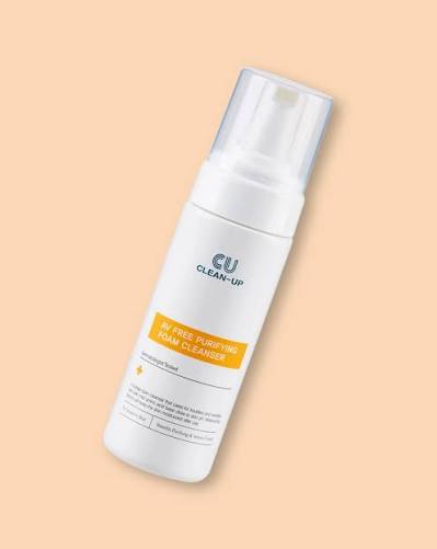 CUSKIN CU CLEAN-UP AV FREE PURIFYING FOAM CLEANSER (180ml)