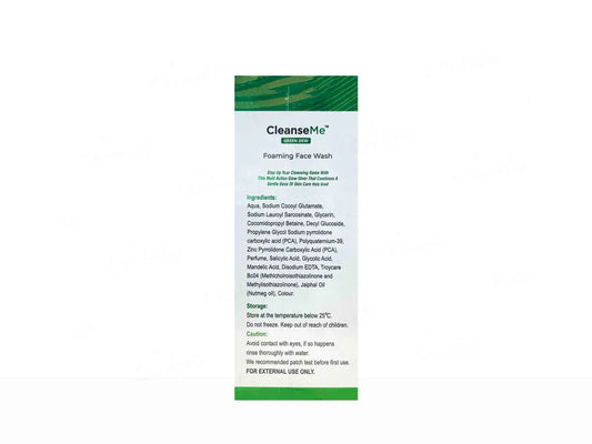 CleanseMe Green Dew Foaming Facewash ( 100 ML )