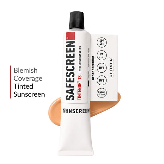 SAFESCREEN® TINTENSE® T3 (Beige) Tinted Sunscreen Lotion PA++++ SPF 40+(40ml)