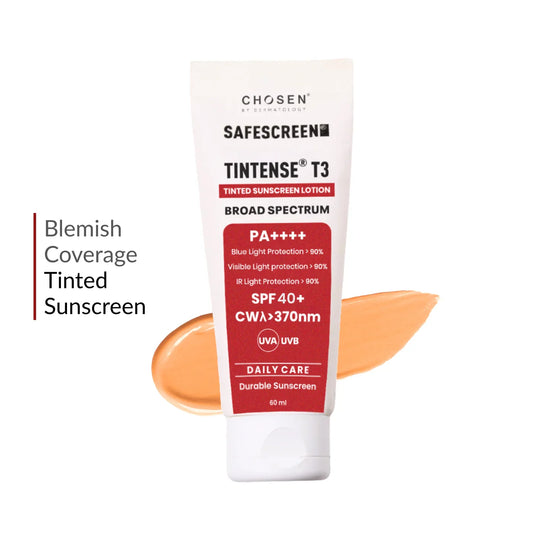 SAFESCREEN® TINTENSE® T3 (Beige) Tinted Sunscreen Lotion PA++++ SPF 40+(60ml)