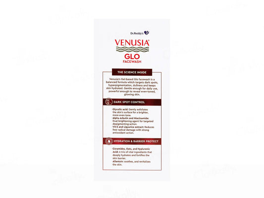 Venusia Glo Exfoliating & Brightening Facewash